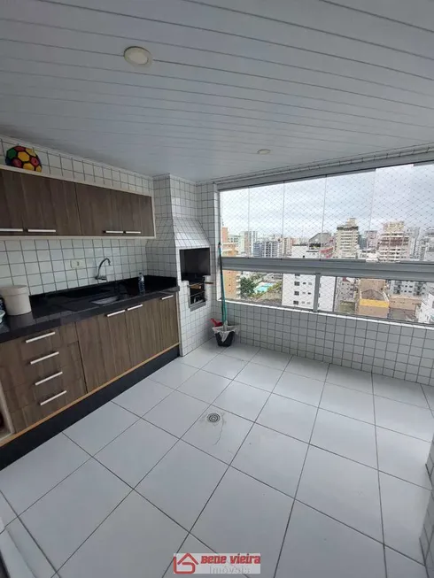 Foto 1 de Apartamento com 3 Quartos à venda, 125m² em Vila Guilhermina, Praia Grande