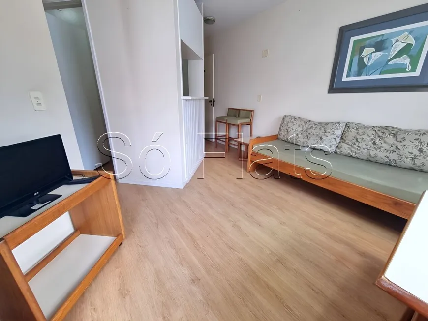 Foto 1 de Flat com 1 Quarto à venda, 39m² em Jardins, São Paulo