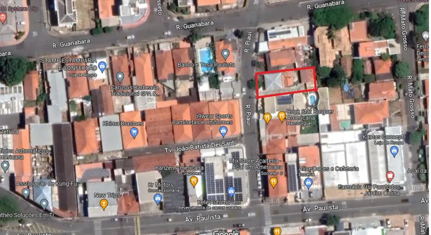 Foto 1 de Lote/Terreno à venda, 396m² em Chácara Machadinho I, Americana