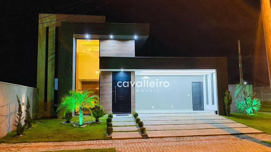 Foto 1 de Casa de Condomínio com 3 Quartos à venda, 170m² em Cajueiro, Maricá