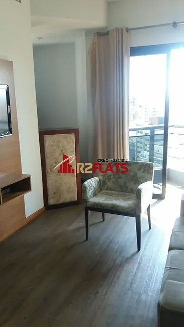 Foto 1 de Flat com 1 Quarto à venda, 48m² em Consolação, São Paulo