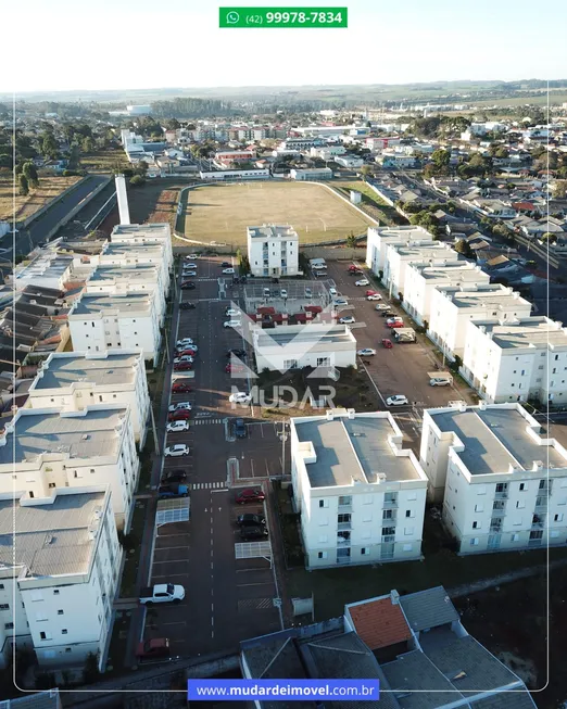 Foto 1 de Apartamento com 3 Quartos à venda, 57m² em Uvaranas, Ponta Grossa