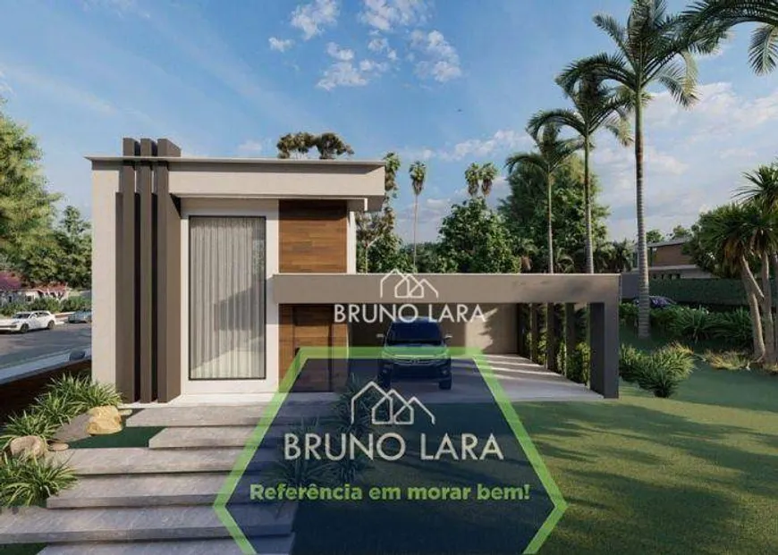 Foto 1 de Casa com 3 Quartos à venda, 183m² em Condominio Serra dos Bandeirantes, Mário Campos