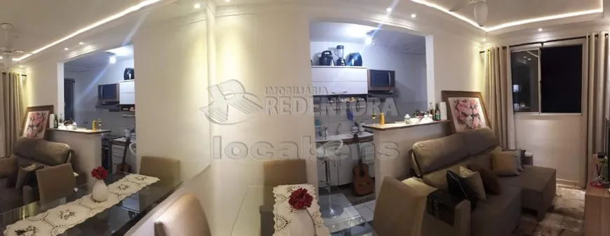 Foto 1 de Apartamento com 2 Quartos à venda, 60m² em Loteamento Clube V, São José do Rio Preto