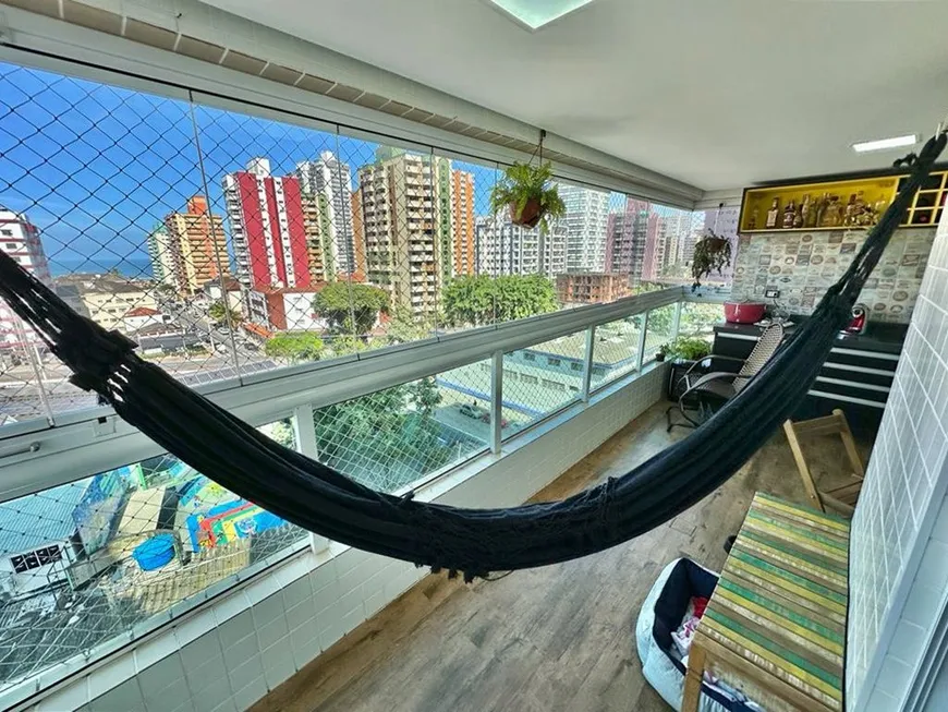 Foto 1 de Apartamento com 3 Quartos à venda, 117m² em Canto do Forte, Praia Grande