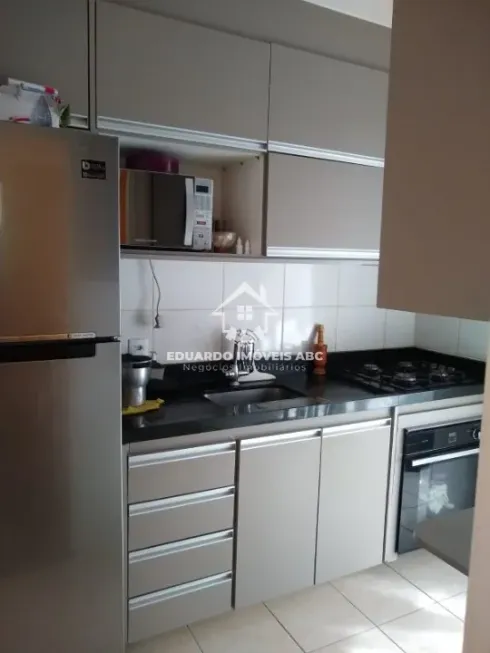 Foto 1 de Apartamento com 2 Quartos à venda, 52m² em Piraporinha, Diadema