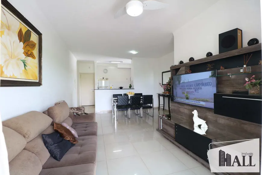 Foto 1 de Apartamento com 3 Quartos à venda, 90m² em Nova Redentora, São José do Rio Preto