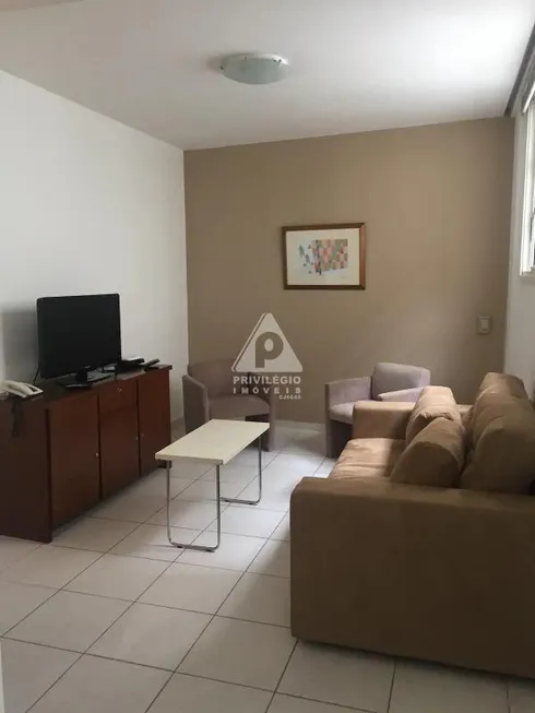 Foto 1 de Flat com 1 Quarto à venda, 48m² em Copacabana, Rio de Janeiro