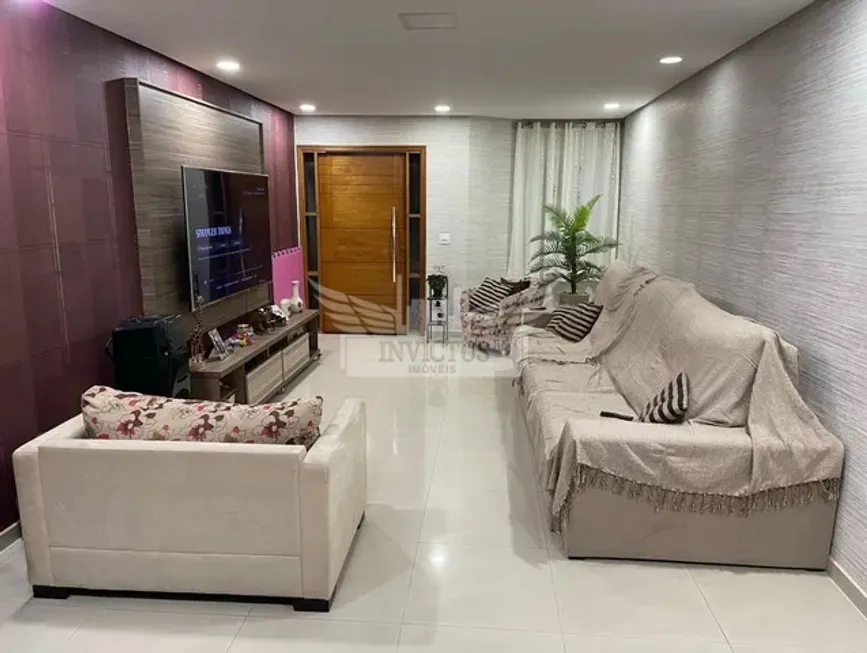 Foto 1 de Sobrado com 3 Quartos à venda, 250m² em Vila Dora, Santo André