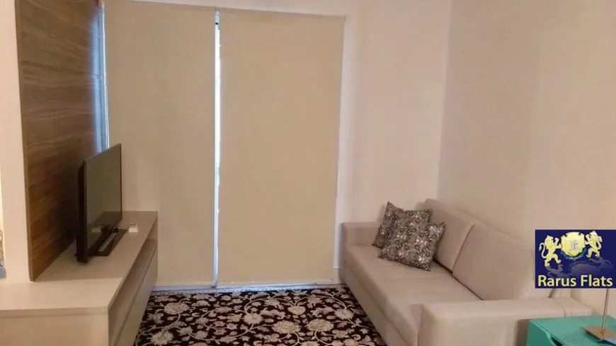 Foto 1 de Flat com 1 Quarto para alugar, 38m² em Moema, São Paulo