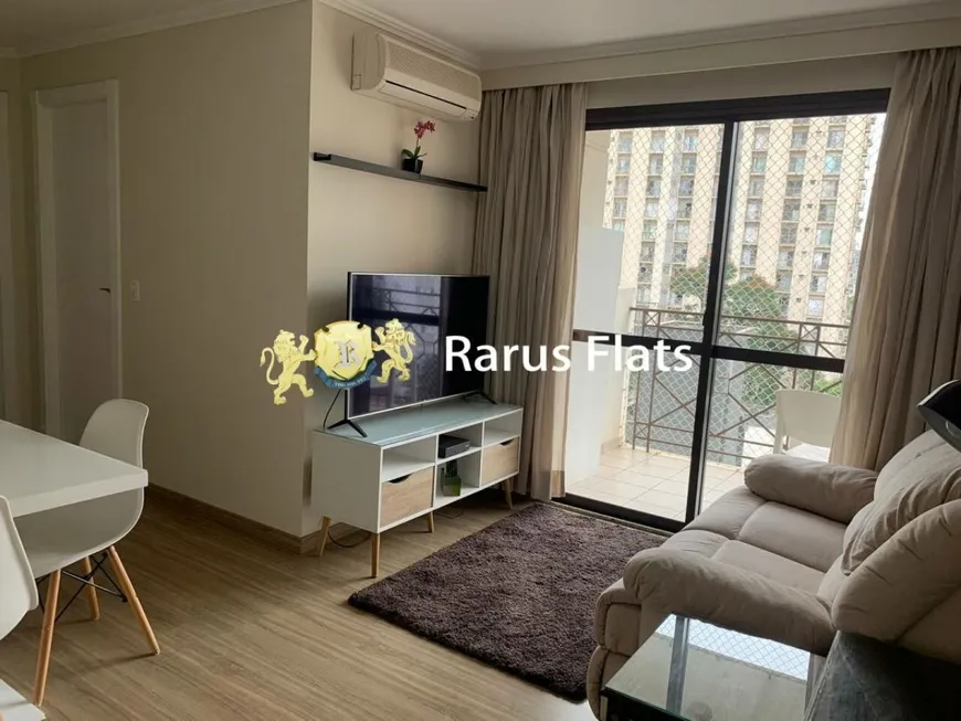 Foto 1 de Flat com 2 Quartos à venda, 50m² em Vila Olímpia, São Paulo