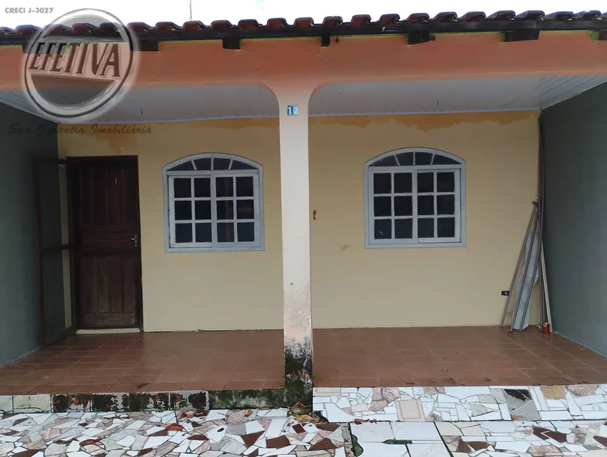 Foto 1 de Casa com 2 Quartos à venda, 53m² em Balneário Ipacaraí, Matinhos