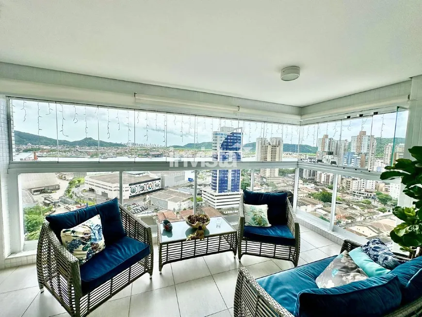 Foto 1 de Apartamento com 2 Quartos à venda, 111m² em Ponta da Praia, Santos