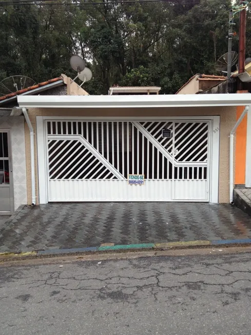 Foto 1 de Casa com 2 Quartos à venda, 80m² em Vila Lutecia, Santo André