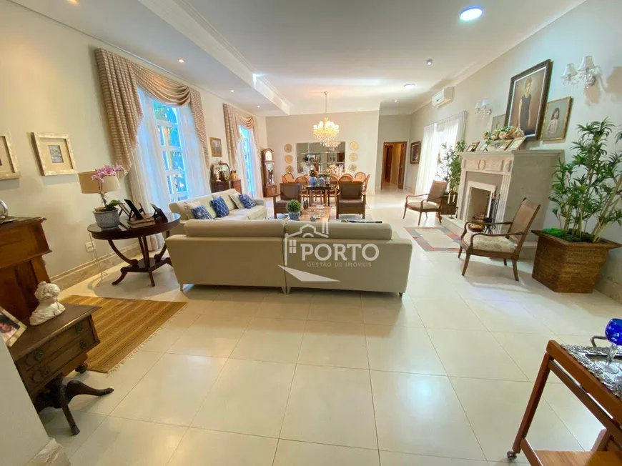 Foto 1 de Casa de Condomínio com 6 Quartos à venda, 592m² em Unileste, Piracicaba