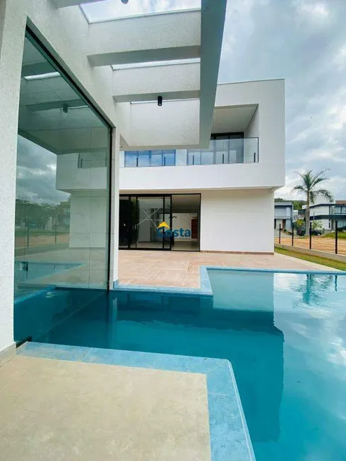 Foto 1 de Casa de Condomínio com 4 Quartos à venda, 389m² em Ponte Alta, Betim