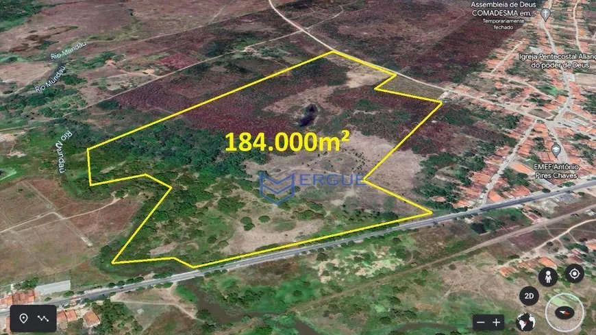 Foto 1 de Lote/Terreno para venda ou aluguel, 184000m² em Centro, Tururu