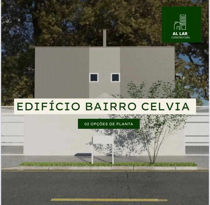 Foto 1 de Apartamento com 2 Quartos à venda, 61m² em Celvia, Vespasiano