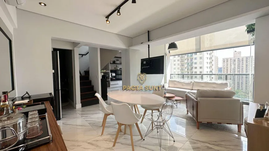 Foto 1 de Apartamento com 1 Quarto para venda ou aluguel, 70m² em Vila Olímpia, São Paulo