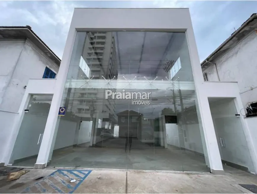 Foto 1 de Sala Comercial para alugar, 270m² em Macuco, Santos