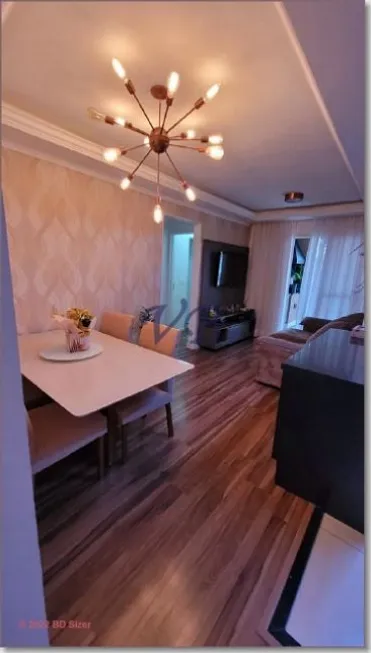 Foto 1 de Apartamento com 2 Quartos à venda, 60m² em Vila Alzira, Santo André
