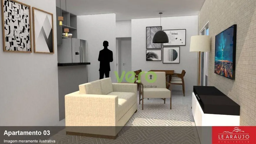 Foto 1 de Apartamento com 2 Quartos à venda, 60m² em Residencial Morada das Acácias, Limeira