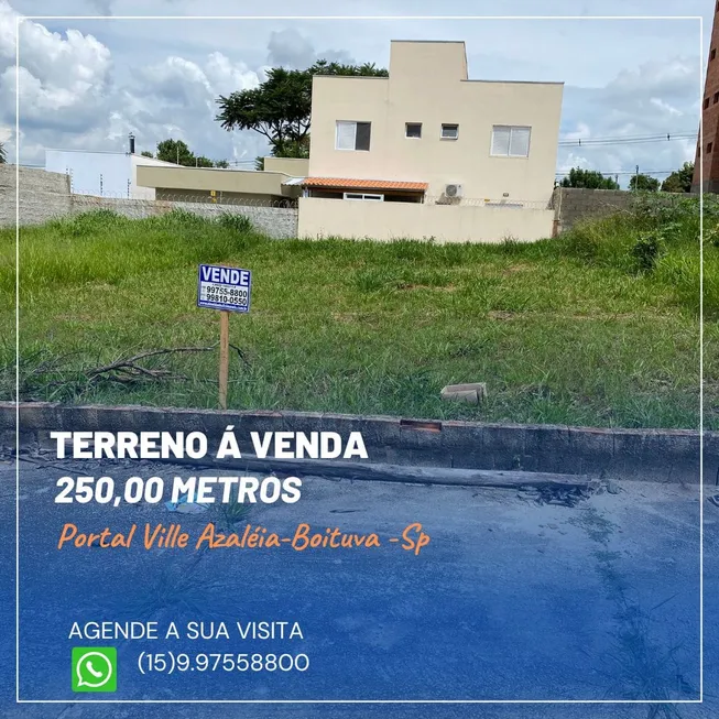 Foto 1 de Lote/Terreno à venda, 10m² em Portal Ville Azaleia, Boituva