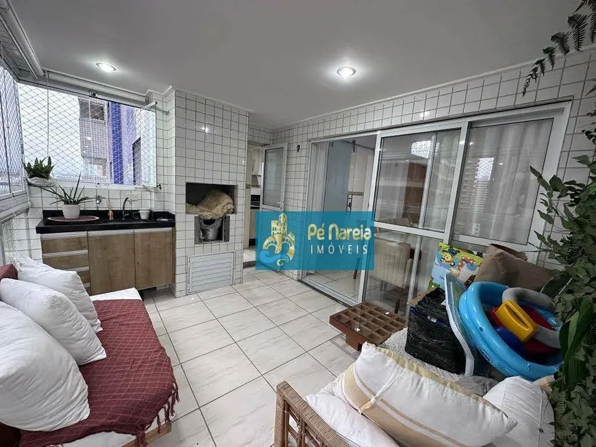 Foto 1 de Apartamento com 3 Quartos à venda, 128m² em Vila Guilhermina, Praia Grande