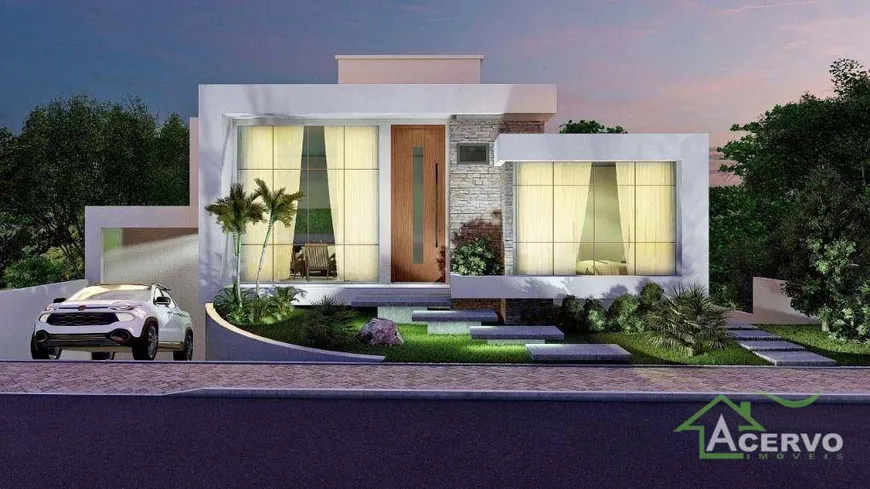 Foto 1 de Casa de Condomínio com 3 Quartos à venda, 170m² em Alto dos Pinheiros, Juiz de Fora