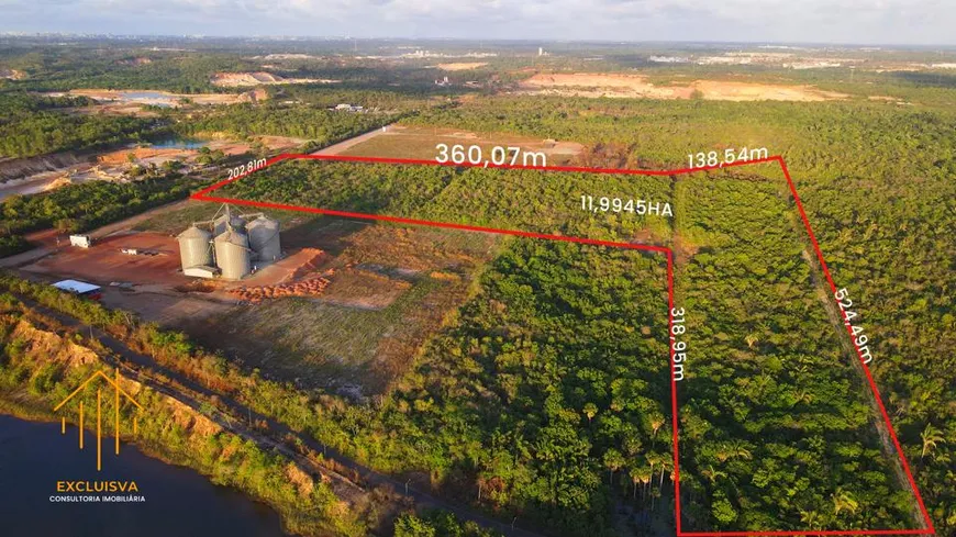 Foto 1 de Lote/Terreno à venda, 12000m² em Itaqui, São Luís