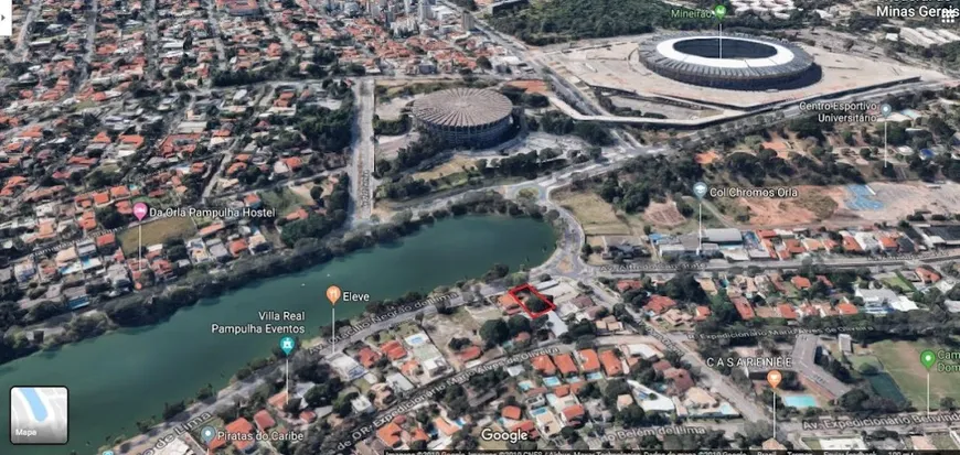 Foto 1 de Lote/Terreno à venda, 1060m² em Pampulha, Belo Horizonte