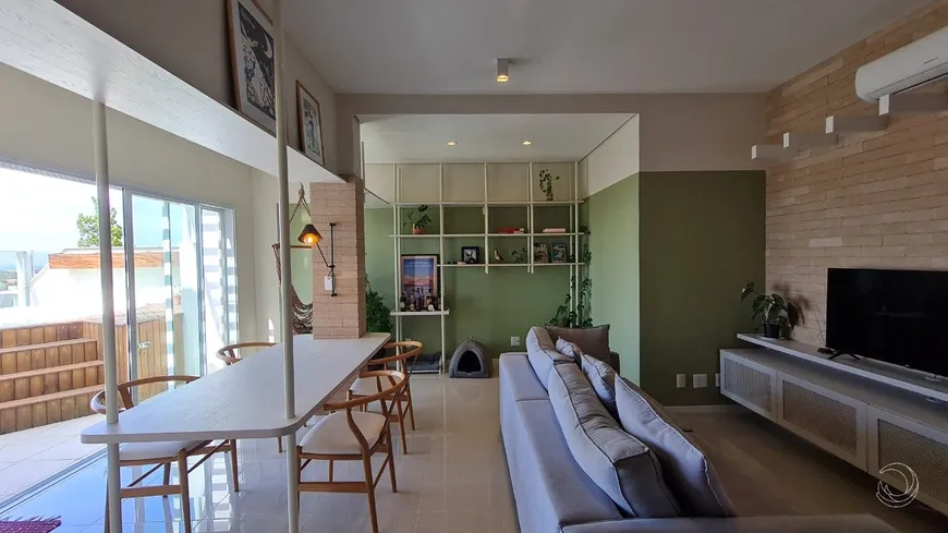 Foto 1 de Cobertura com 3 Quartos à venda, 120m² em Campeche, Florianópolis