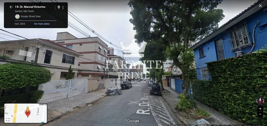 Foto 1 de Lote/Terreno à venda, 500m² em Gonzaga, Santos