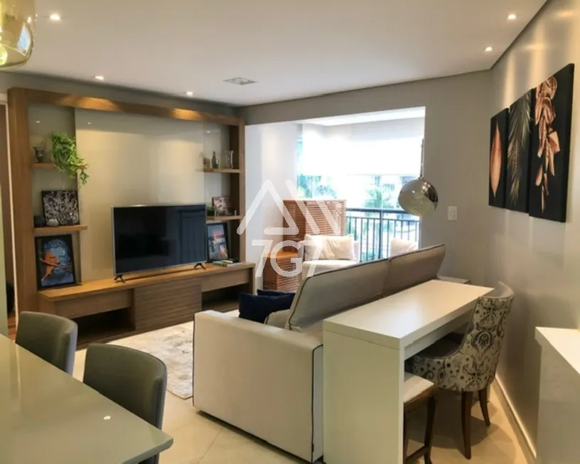 Foto 1 de Apartamento com 1 Quarto à venda, 59m² em Morumbi, São Paulo