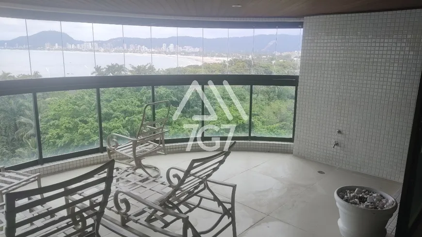 Foto 1 de Apartamento com 4 Quartos à venda, 225m² em Enseada, Guarujá