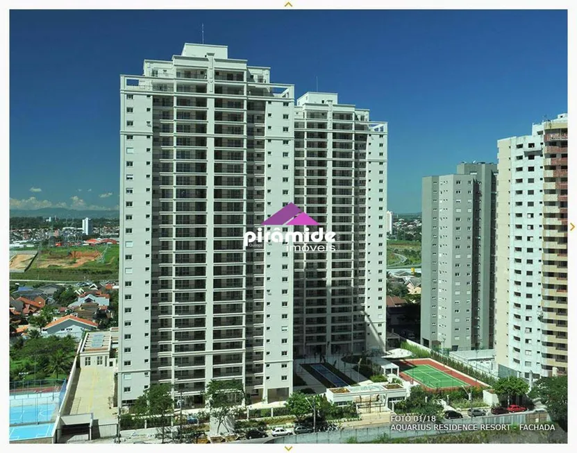 Foto 1 de Apartamento com 3 Quartos à venda, 194m² em Jardim Aquarius, São José dos Campos