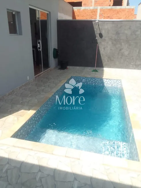 Foto 1 de Casa com 3 Quartos à venda, 112m² em Parque Residencial Terras de Yucatan, Monte Mor