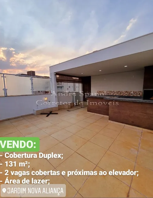 Foto 1 de Cobertura com 3 Quartos à venda, 131m² em Nova Aliança, Ribeirão Preto
