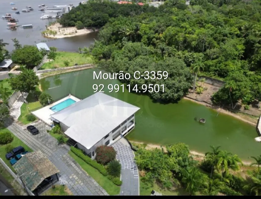 Foto 1 de Chácara com 4 Quartos à venda, 600m² em Ponta Negra, Manaus