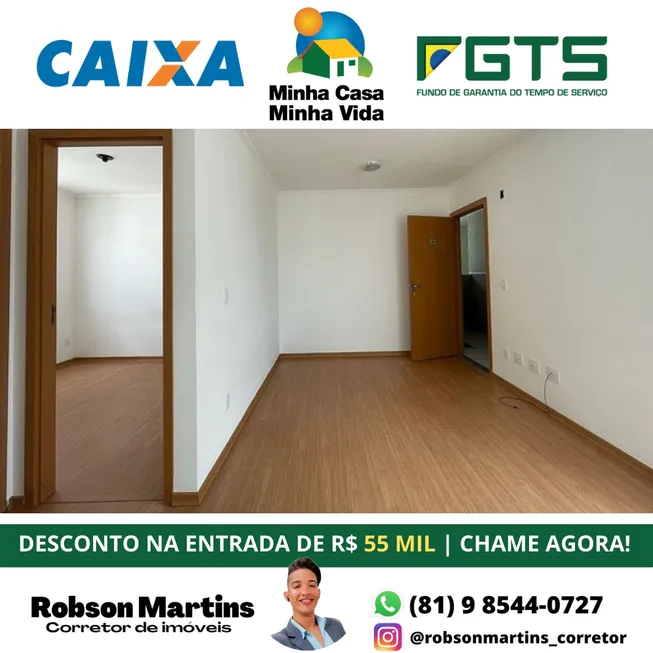 Foto 1 de Apartamento com 2 Quartos à venda, 40m² em Area Rural de Olinda, Olinda