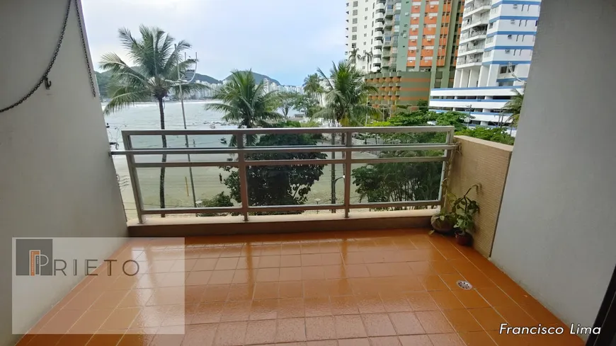 Foto 1 de Apartamento com 2 Quartos para alugar, 135m² em Vila Luis Antonio, Guarujá