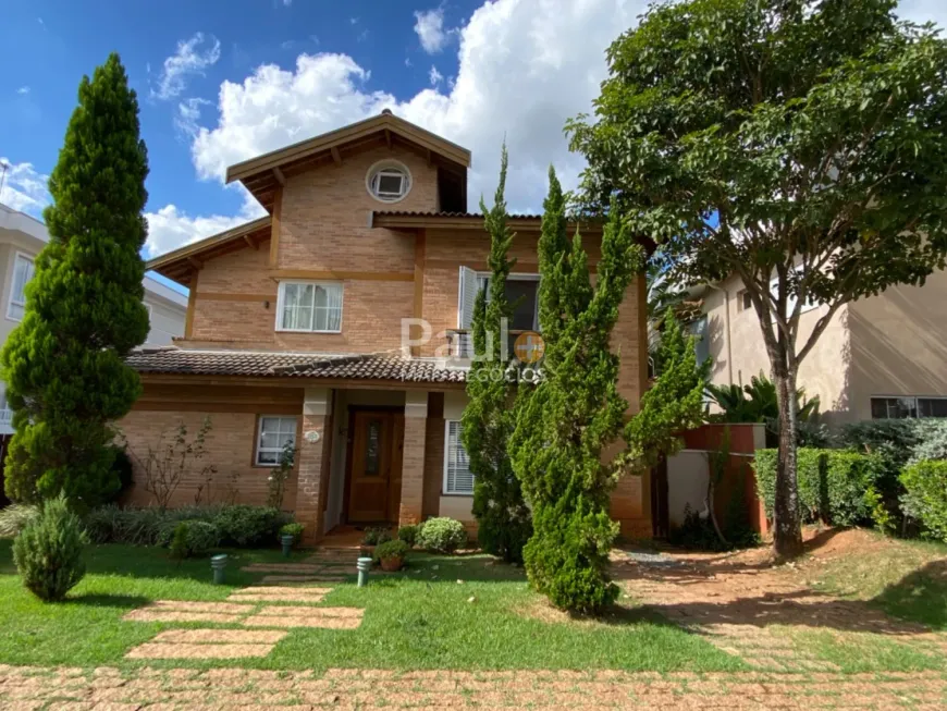 Foto 1 de Casa de Condomínio com 4 Quartos à venda, 350m² em Alphaville Dom Pedro, Campinas