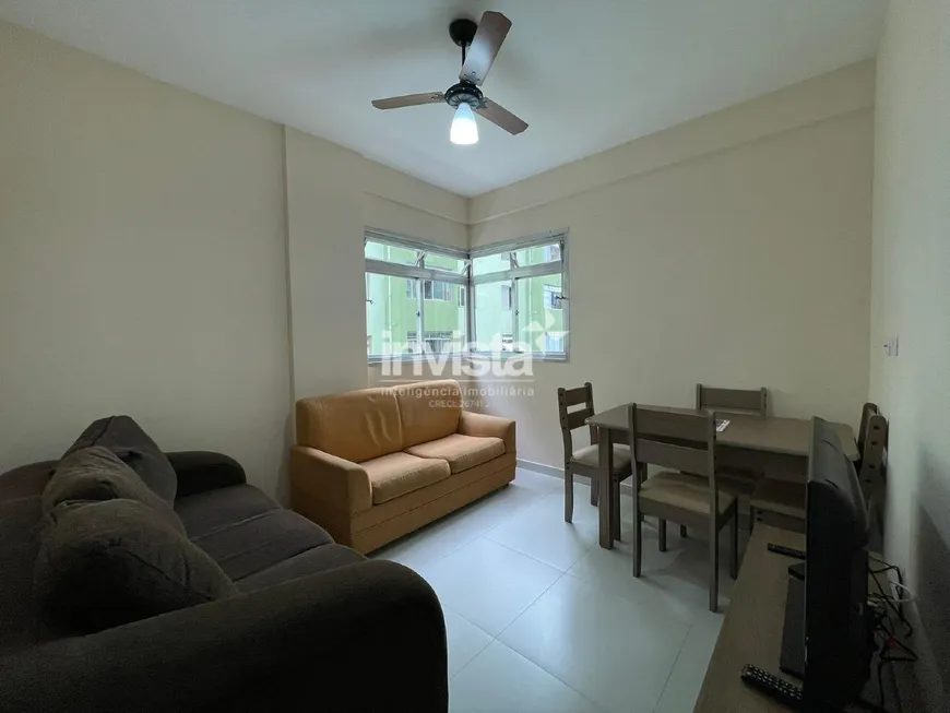 Foto 1 de Apartamento com 1 Quarto à venda, 42m² em Aparecida, Santos