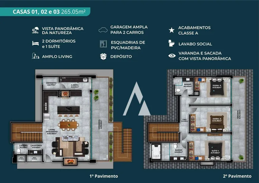 Foto 1 de Casa de Condomínio com 3 Quartos à venda, 265m² em Siriú, Garopaba