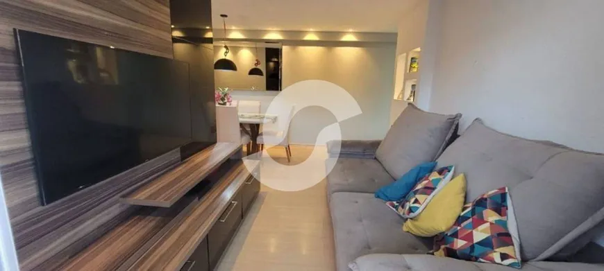 Foto 1 de Apartamento com 3 Quartos à venda, 78m² em Badu, Niterói