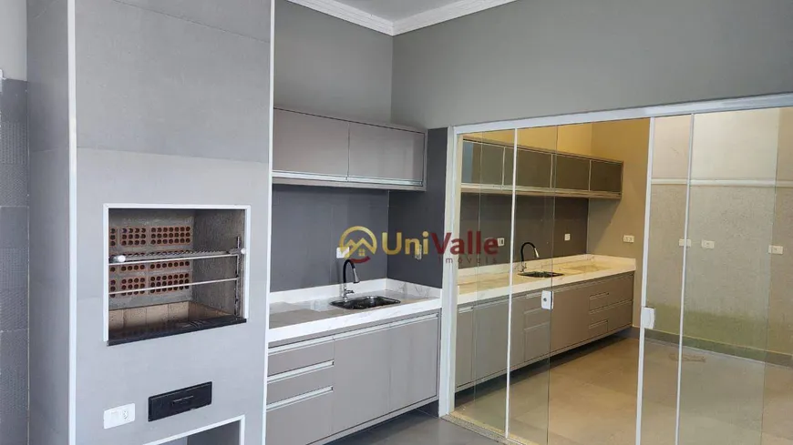 Foto 1 de Casa de Condomínio com 3 Quartos para venda ou aluguel, 170m² em Residencial Ouroville, Taubaté