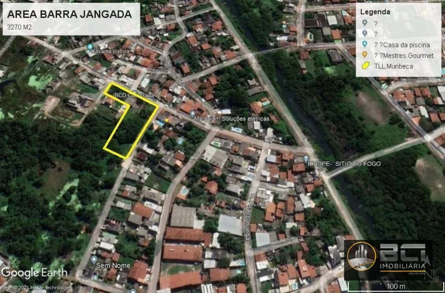 Foto 1 de Lote/Terreno à venda, 3270m² em Barra de Jangada, Jaboatão dos Guararapes