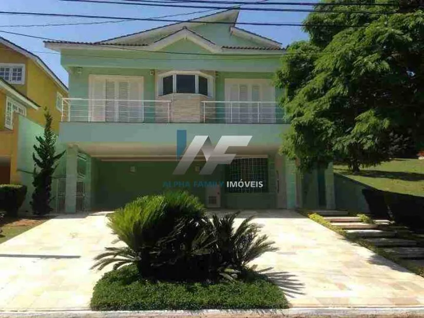 Foto 1 de Casa de Condomínio com 5 Quartos à venda, 550m² em Residencial Doze - Alphaville, Santana de Parnaíba