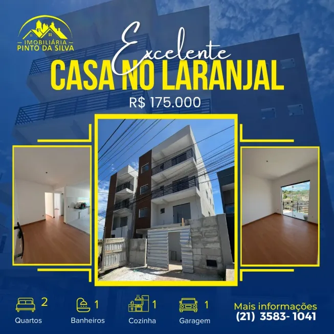 Foto 1 de Apartamento com 2 Quartos à venda, 60m² em Laranjal, São Gonçalo