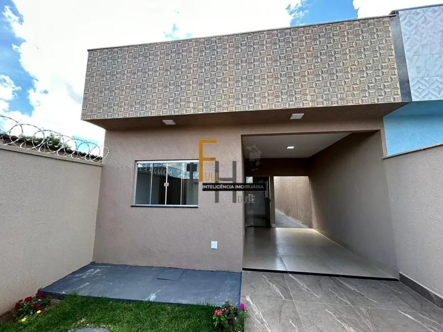 Foto 1 de Casa com 3 Quartos à venda, 102m² em Residencial Itaipu, Goiânia